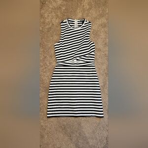 Nice B&W Striped Dress🤍🖤